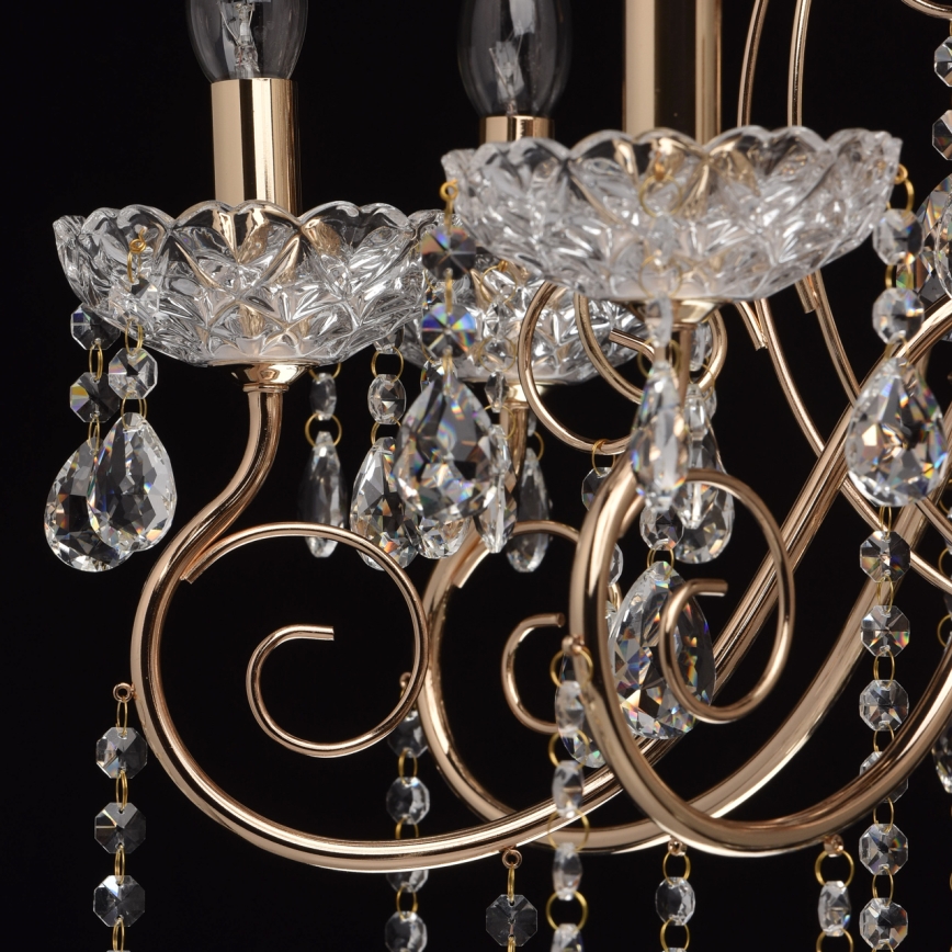 MW-LIGHT - Hängande Kristallkrona ADELE 8xE14/40W/230V