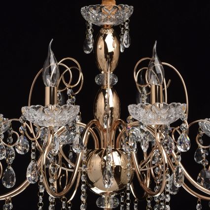 MW-LIGHT - Hängande Kristallkrona ADELE 8xE14/40W/230V