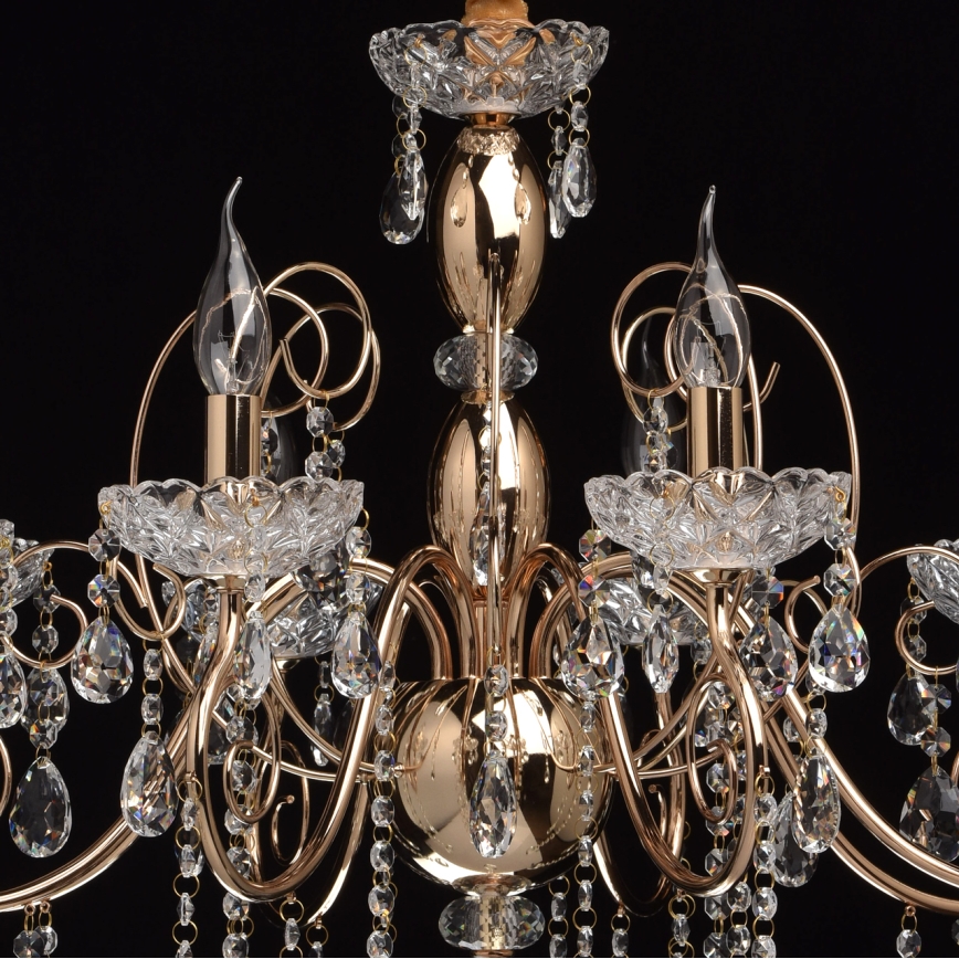 MW-LIGHT - Hängande Kristallkrona ADELE 8xE14/40W/230V