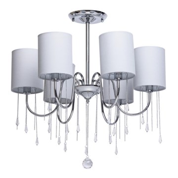 MW-LIGHT - Hängande Ljuskrona FEDERICA 6xE14/60W/230V