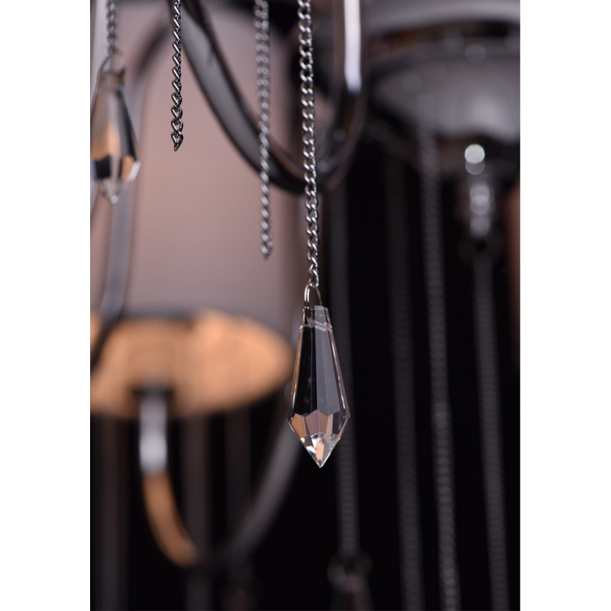 MW-LIGHT - Hängande Ljuskrona FEDERICA 6xE14/60W/230V