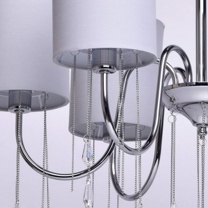 MW-LIGHT - Hängande Ljuskrona FEDERICA 6xE14/60W/230V