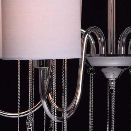 MW-LIGHT - Hängande Ljuskrona FEDERICA 6xE14/60W/230V