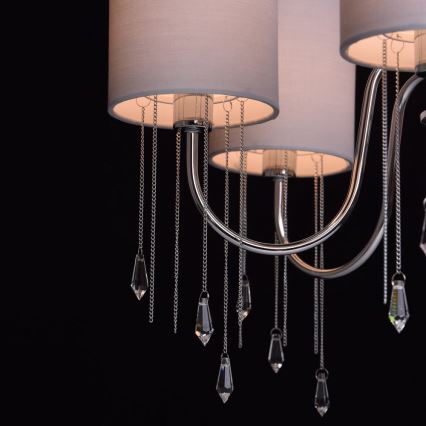 MW-LIGHT - Hängande Ljuskrona FEDERICA 6xE14/60W/230V