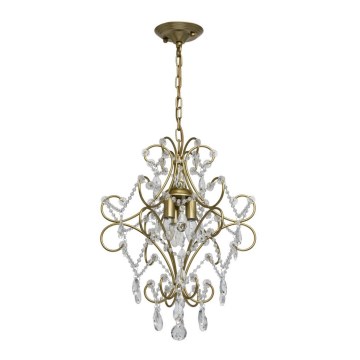 MW-LIGHT - Kristallkrona med kedja ADELE 3xE14/40W/230V