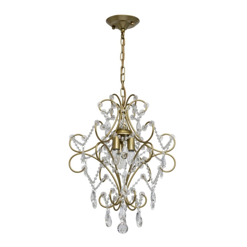 MW-LIGHT - Kristallkrona med kedja ADELE 3xE14/40W/230V