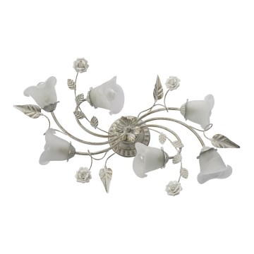 MW-LIGHT - Ljuskrona FLORA 6xE14/60W/230V