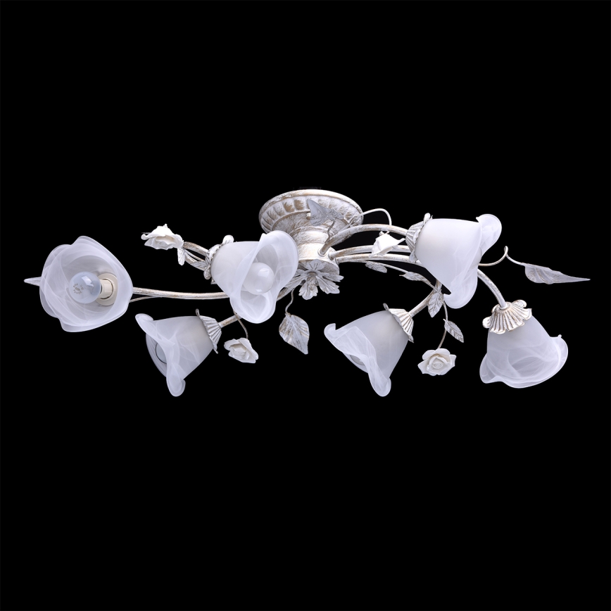 MW-LIGHT - Ljuskrona FLORA 6xE14/60W/230V