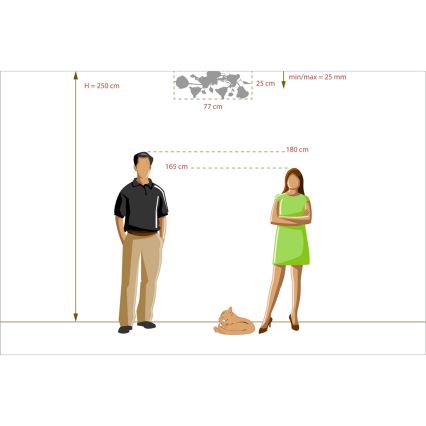 MW-LIGHT - Ljuskrona FLORA 6xE14/60W/230V