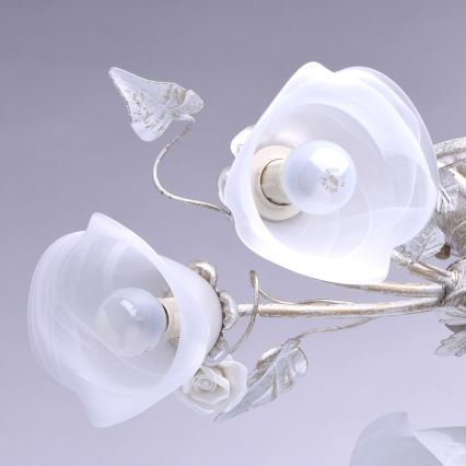 MW-LIGHT - Ljuskrona FLORA 6xE14/60W/230V