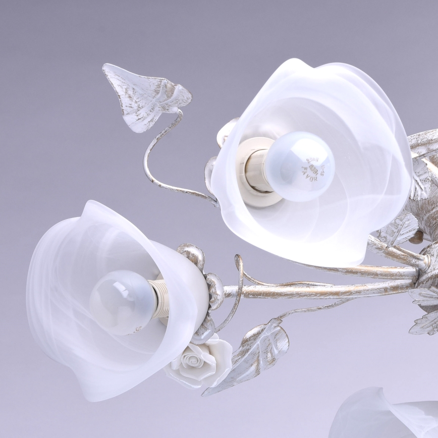 MW-LIGHT - Ljuskrona FLORA 6xE14/60W/230V