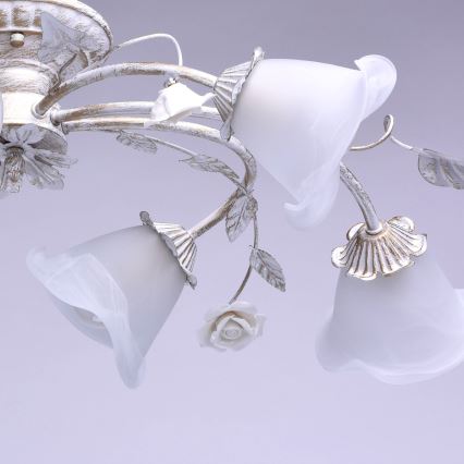 MW-LIGHT - Ljuskrona FLORA 6xE14/60W/230V