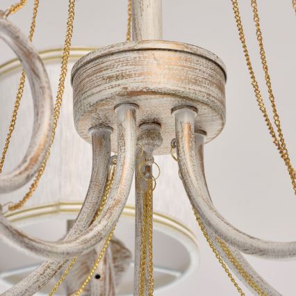 MW-LIGHT - Ljuskrona med kedja VITALINA 5xE14/40W/230V