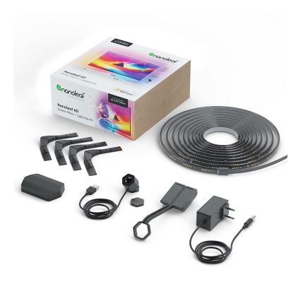 Nanoleaf - Inställd för 4D-skärmspegling + Lightstrips basic kit 5,2m 85''