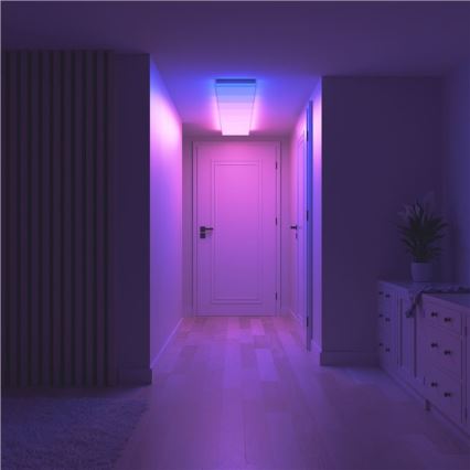 Nanoleaf - Set med 3x LED RGBW dimbara takarmaturer SKYLIGHT LED/18W/230V + 2x LED/16W/230V 2700-6500K Wi-Fi