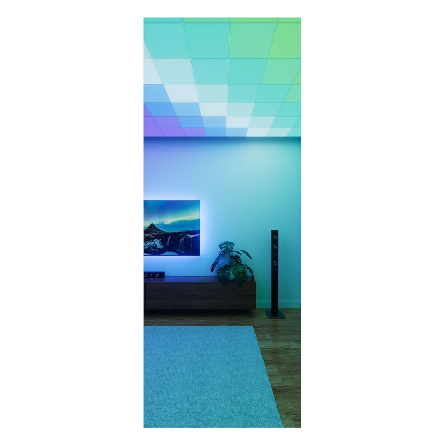 Nanoleaf - Förlängningskit LED RGBW Ljusreglerad belysning SKYLIGHT LED/16W/230V 2700-6500K Wi-Fi