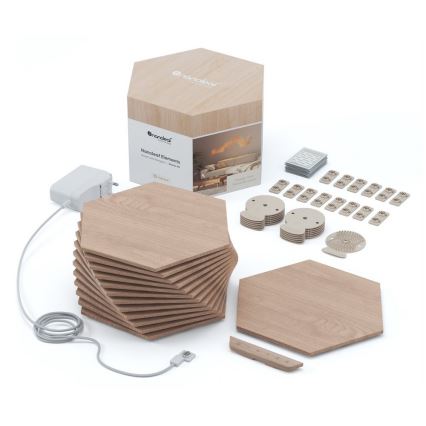 Nanoleaf - KIT 13x LED ljusreglerad panel HEXAGONS LED/2W/230V Wi-Fi