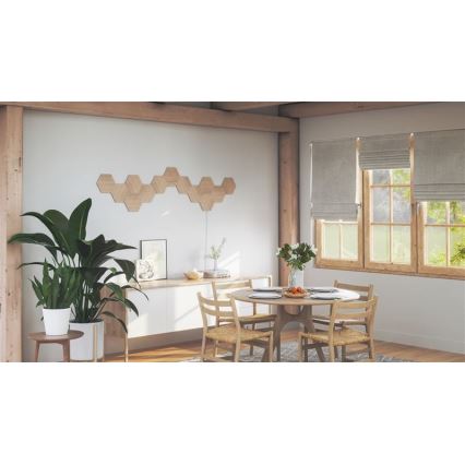 Nanoleaf - KIT 13x LED ljusreglerad panel HEXAGONS LED/2W/230V Wi-Fi