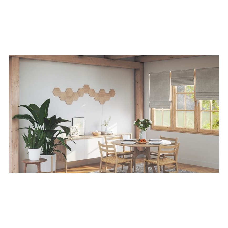 Nanoleaf - KIT 13x LED ljusreglerad panel HEXAGONS LED/2W/230V Wi-Fi