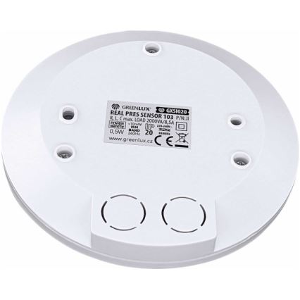 Närvarosensor PRES SENSOR 2000W vit