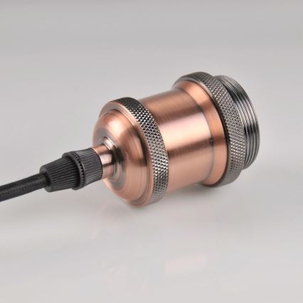 Nätaggregat kabel 1xE27/20W/230V koppar