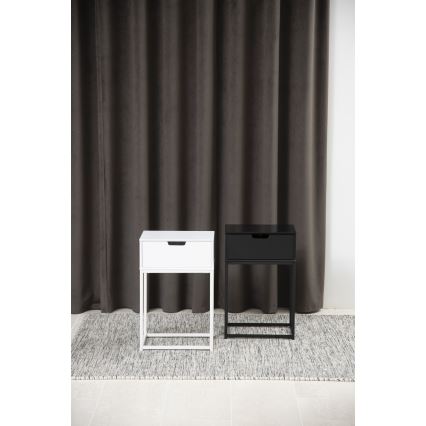 Nattbord CARLY i antracit