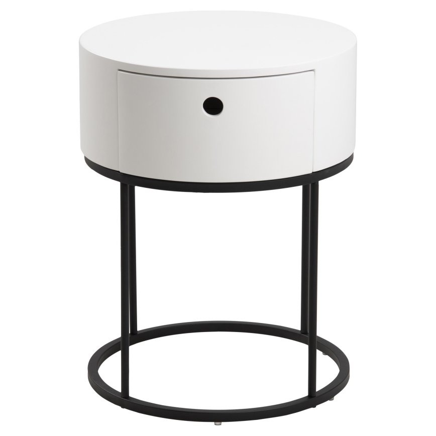 Nattbord COLUM vitt