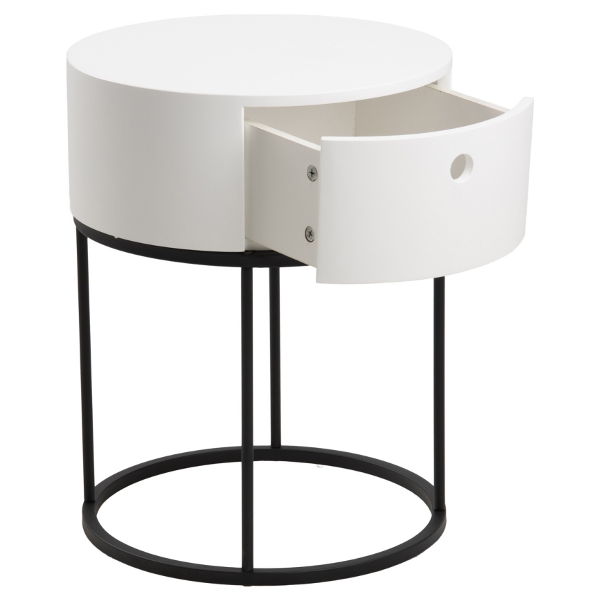 Nattbord COLUM vitt