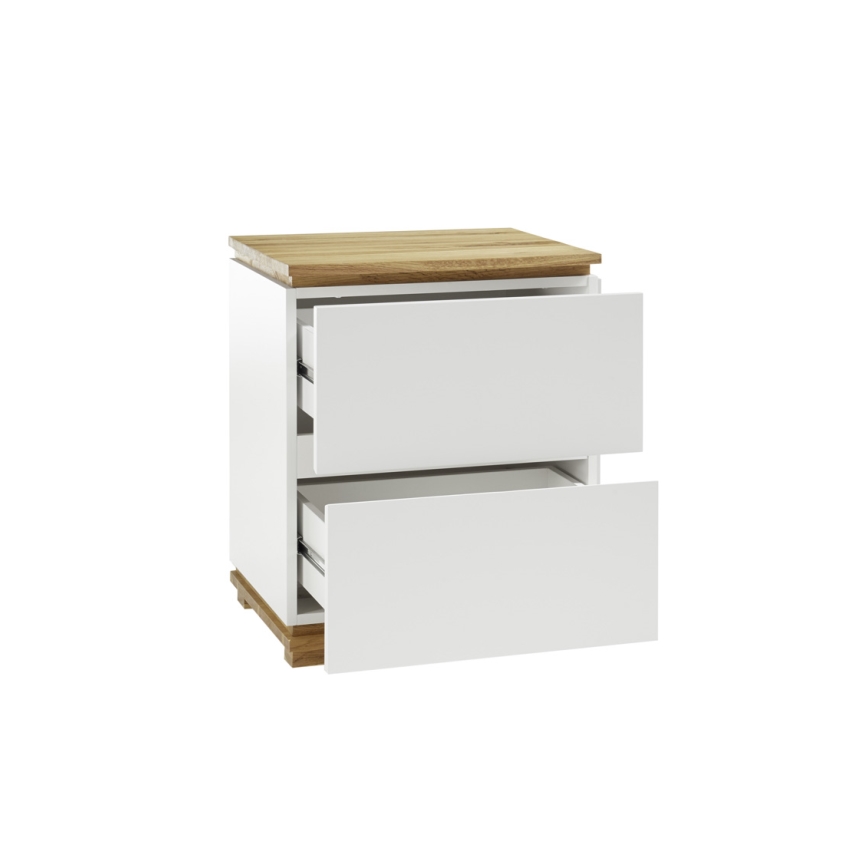 Nattbord JAVIN vit