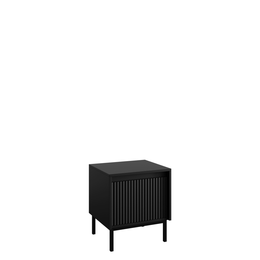 Nattbord OZMI 50x45 cm svart