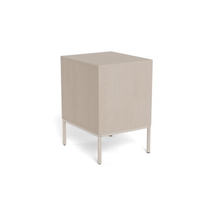 Nattduksbord ALIN 46x40 cm, taupe