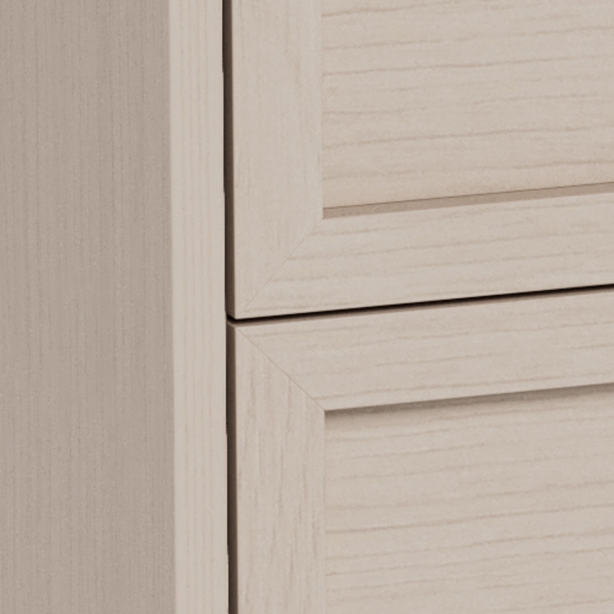 Nattduksbord ALIN 46x40 cm, taupe