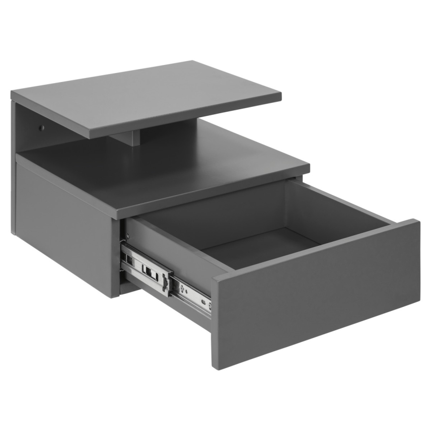 Nattduksbord AVA grå