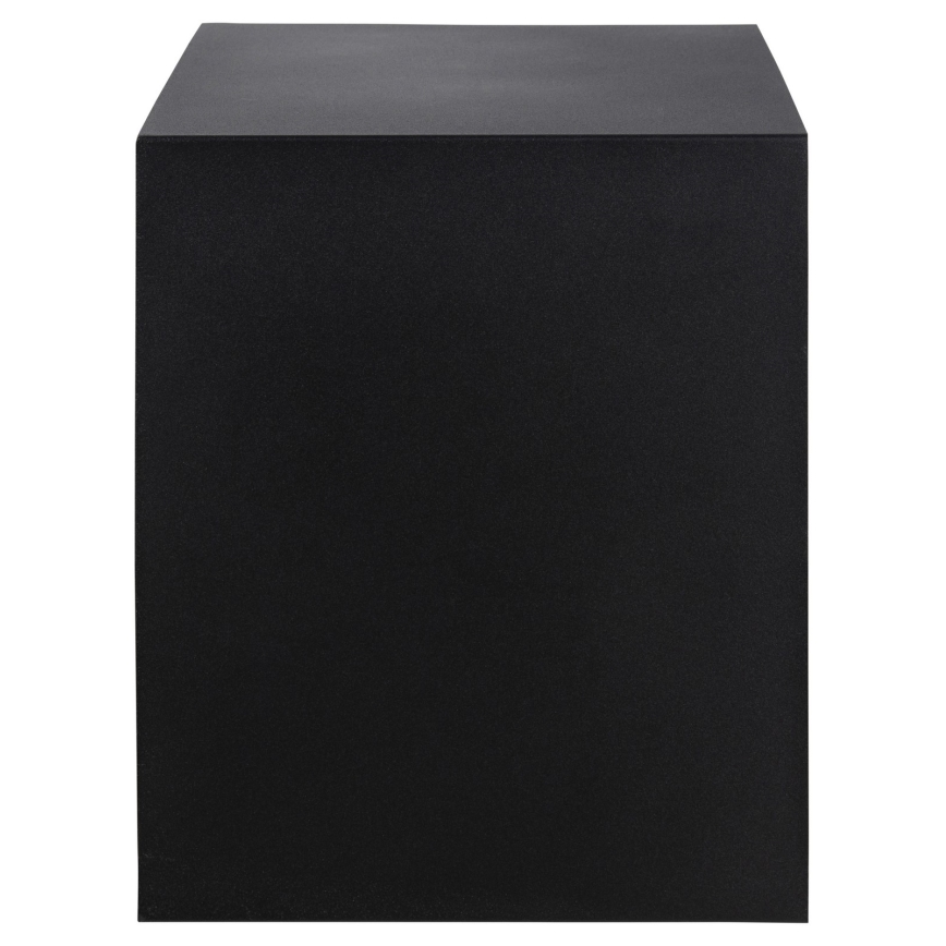 Nattduksbord med väggmonteringsmöjlighet BEKIM svart/bambu
