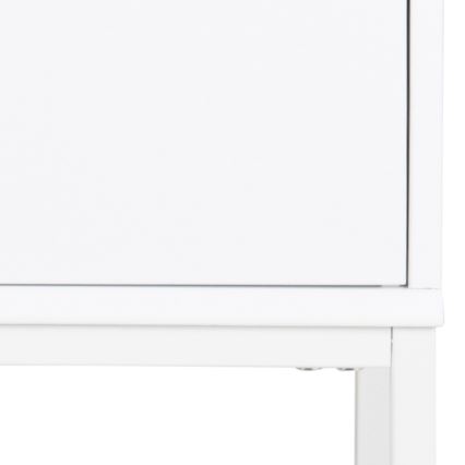 Nattduksbord CARLY vit