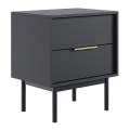 Nattduksbord ELI svart