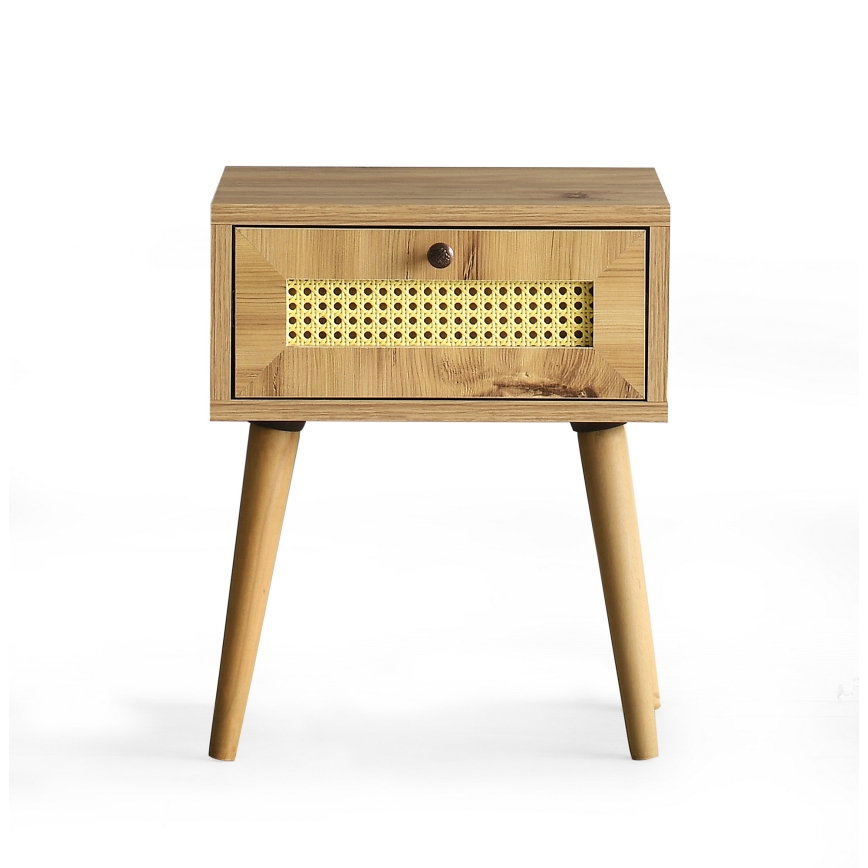 Nattduksbord EUROMOS 50x40 cm brun