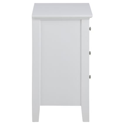 Nattduksbord LARA vit