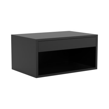 Nattduksbord LIGNE 50x35 cm svart
