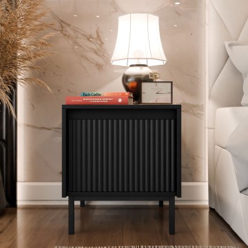 Nattduksbord OZMI 50x45 cm svart