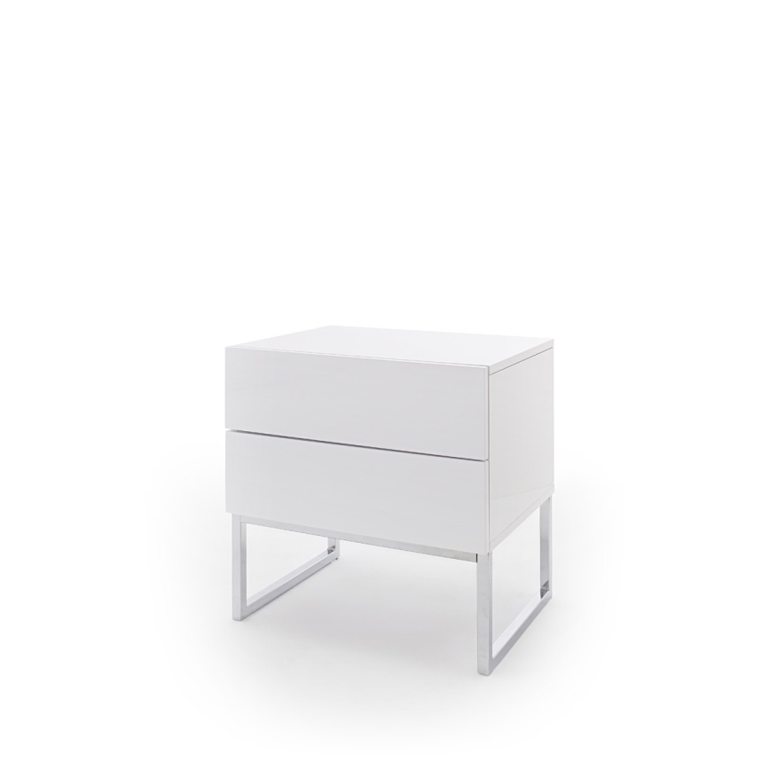 Nattduksbord ROCKY vit