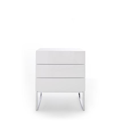 Nattduksbord ROCKY XL vit