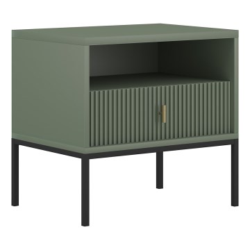 Nattduksbord SUE grön/svart