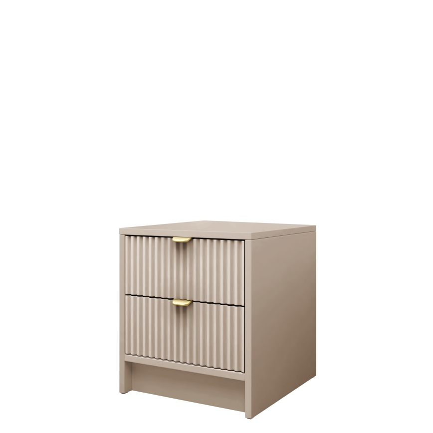 Nattduksbord TIRENO 35x40 cm beige
