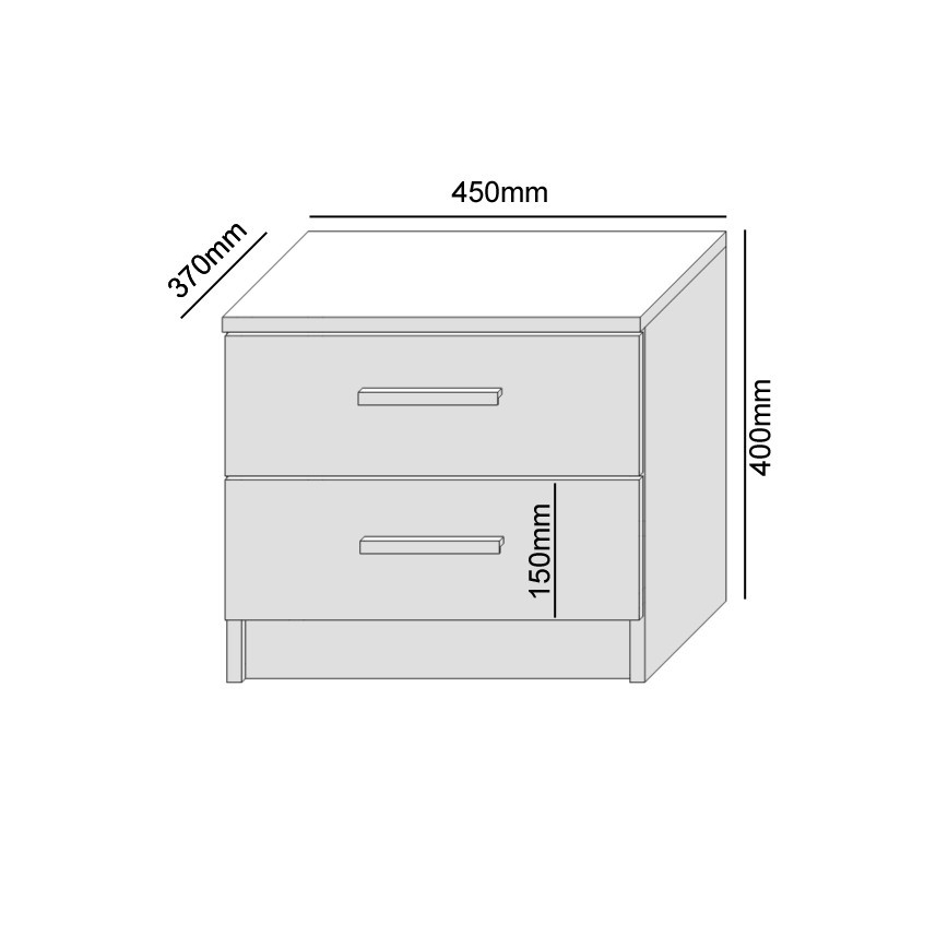 Nattduksbord TOD i Wotan-ek