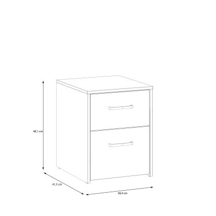 Nattduksbord URO ek artisan/vit