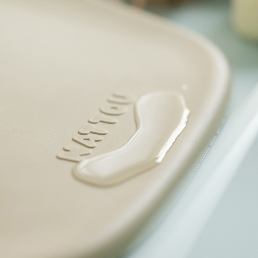 Nattou - Bytmatta SOFTY 50x70 cm beige