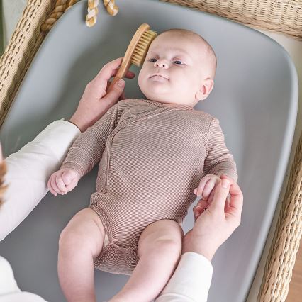 Nattou - Bytmatta SOFTY 50x70 cm grå