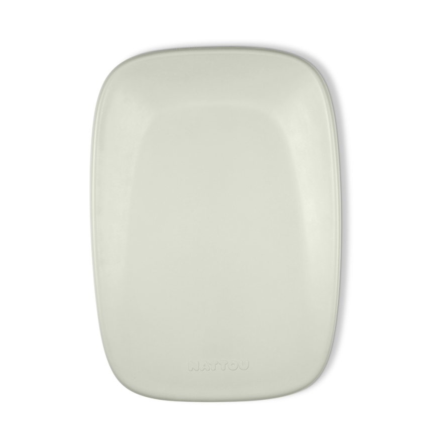 Nattou - Bytmatta SOFTY 50x70 cm grön