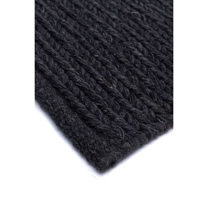 Naturlig matta FIR WOOL 120x170 cm 2600 g/m2 antracit